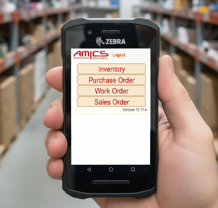 AMICS Barcode Software